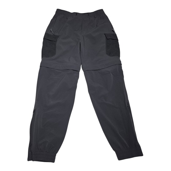lululemon athletica Pants - Lululemon Womens Small Black Cargo Utility Pants Zip Cuff Athletic Jogger BH